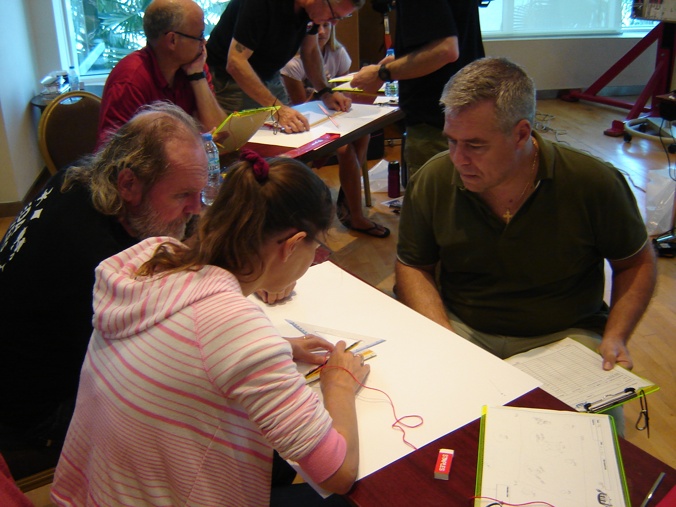 Surveying an underwater wreck in Abu Dhabi